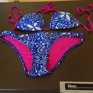 Hollister two piece bathing suit